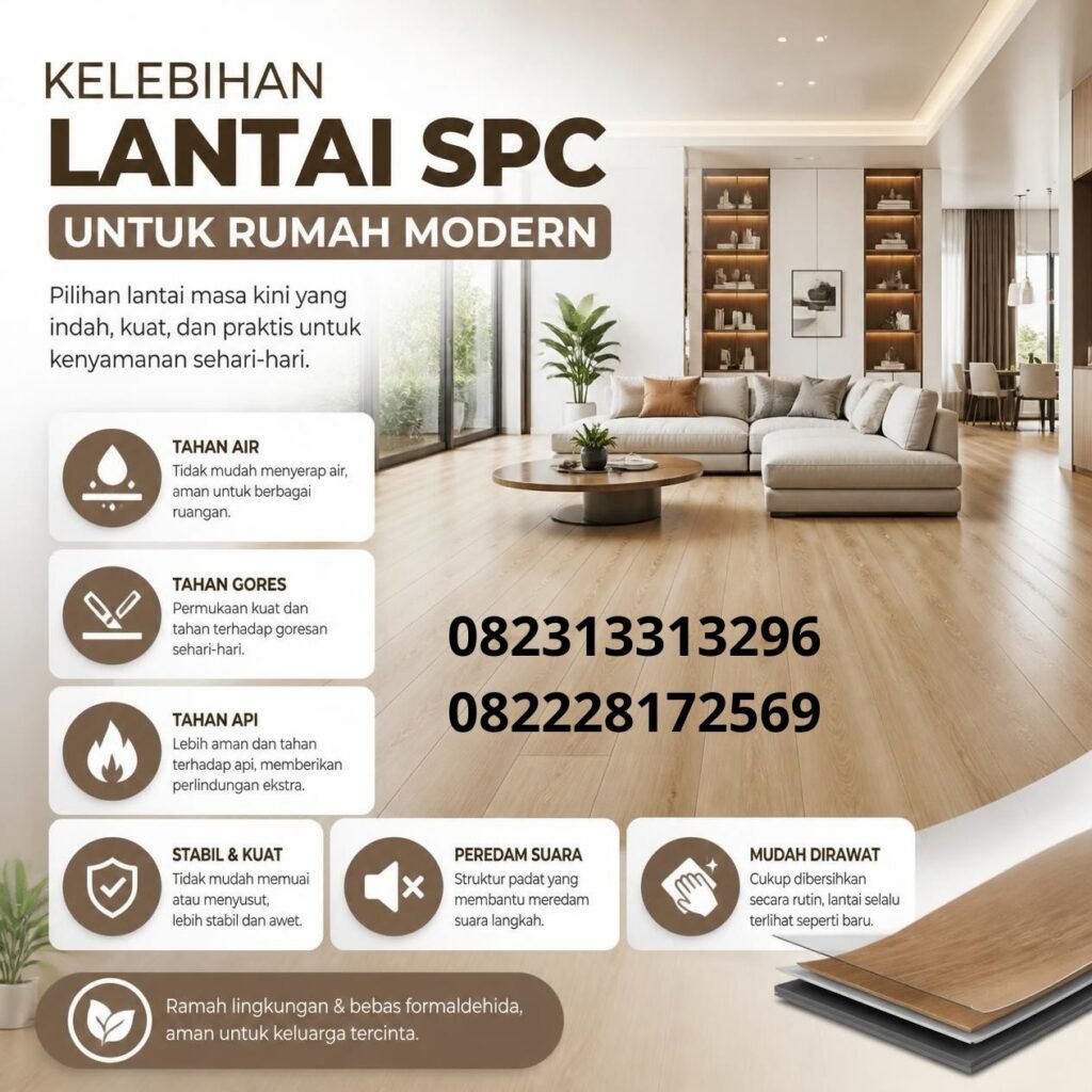 Lantai SPC untuk Rumah Modern