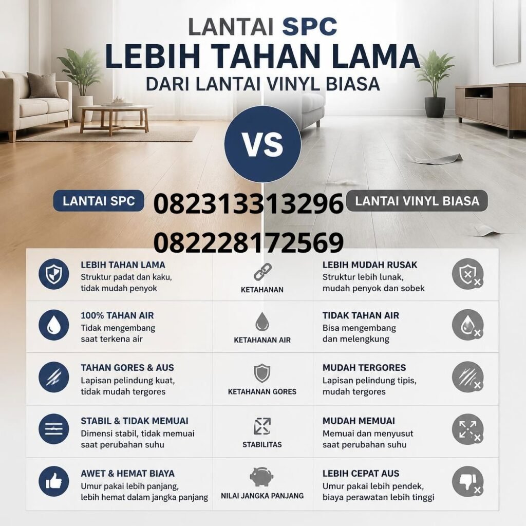 Lantai SPC vs Vinyl