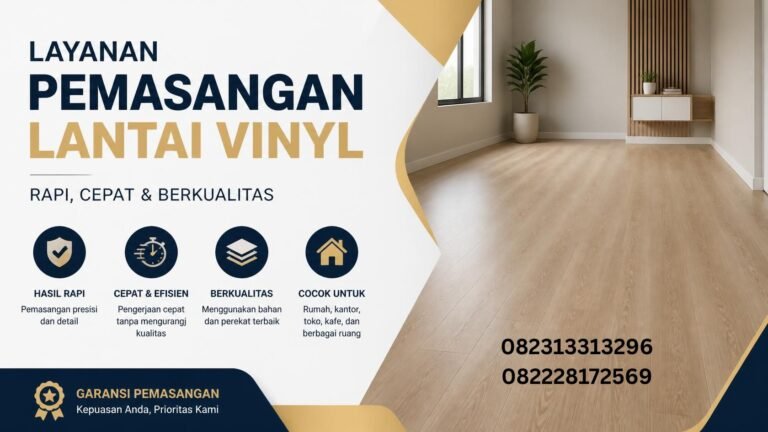 Layanan Pemasangan Lantai Vinyl