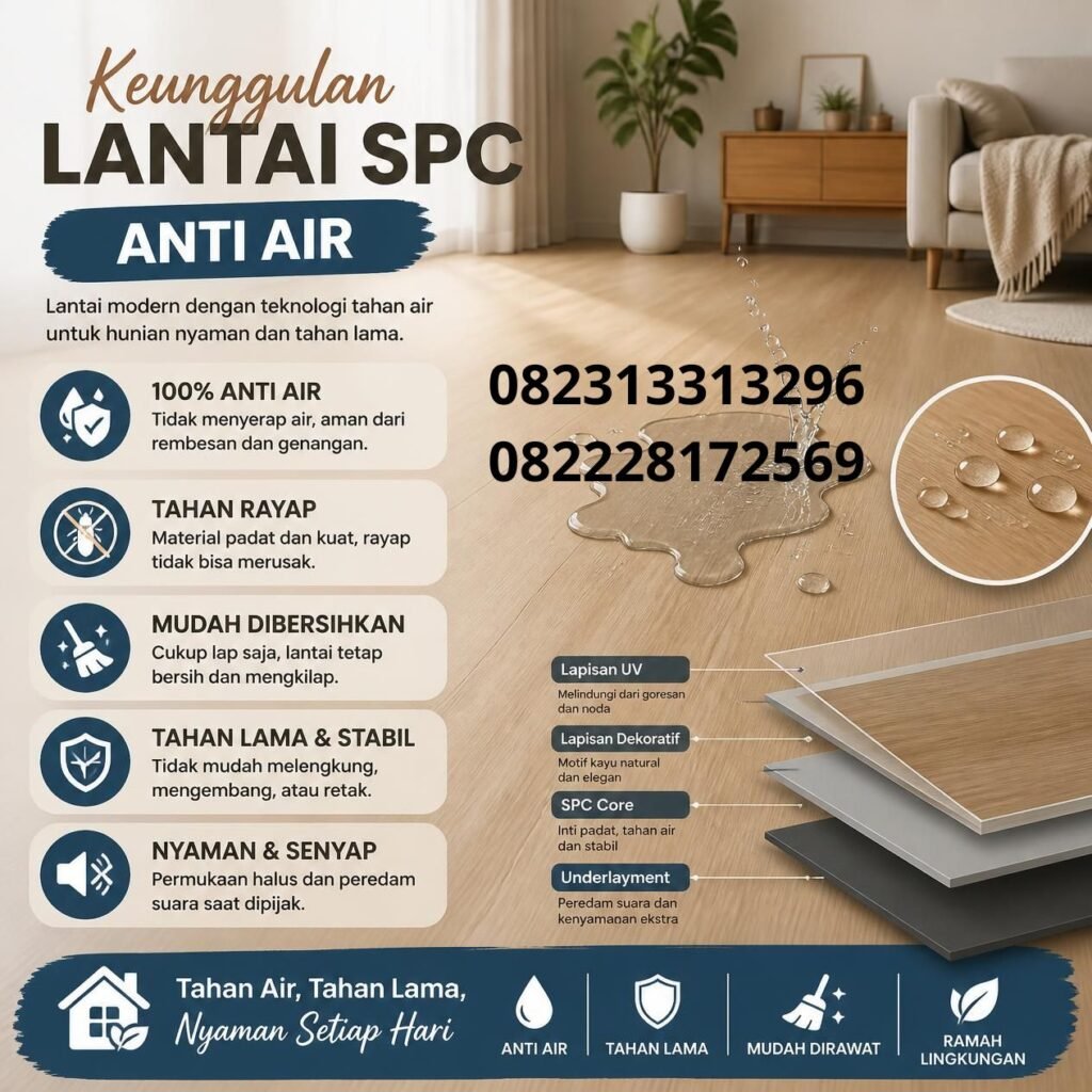 Manfaat Lantai SPC Anti Air
