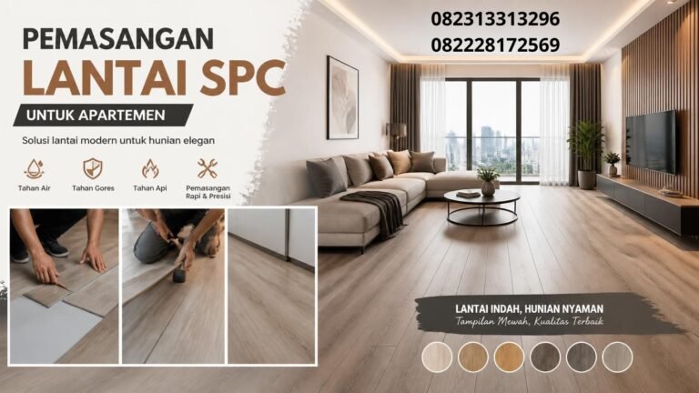 Pemasangan Lantai SPC di Apartemen