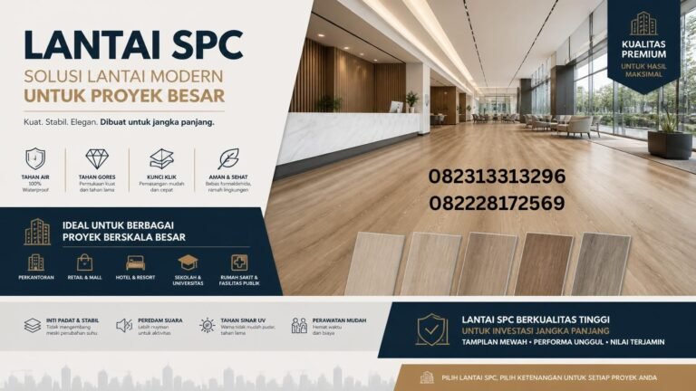 Promo lantai SPC untuk proyek besar