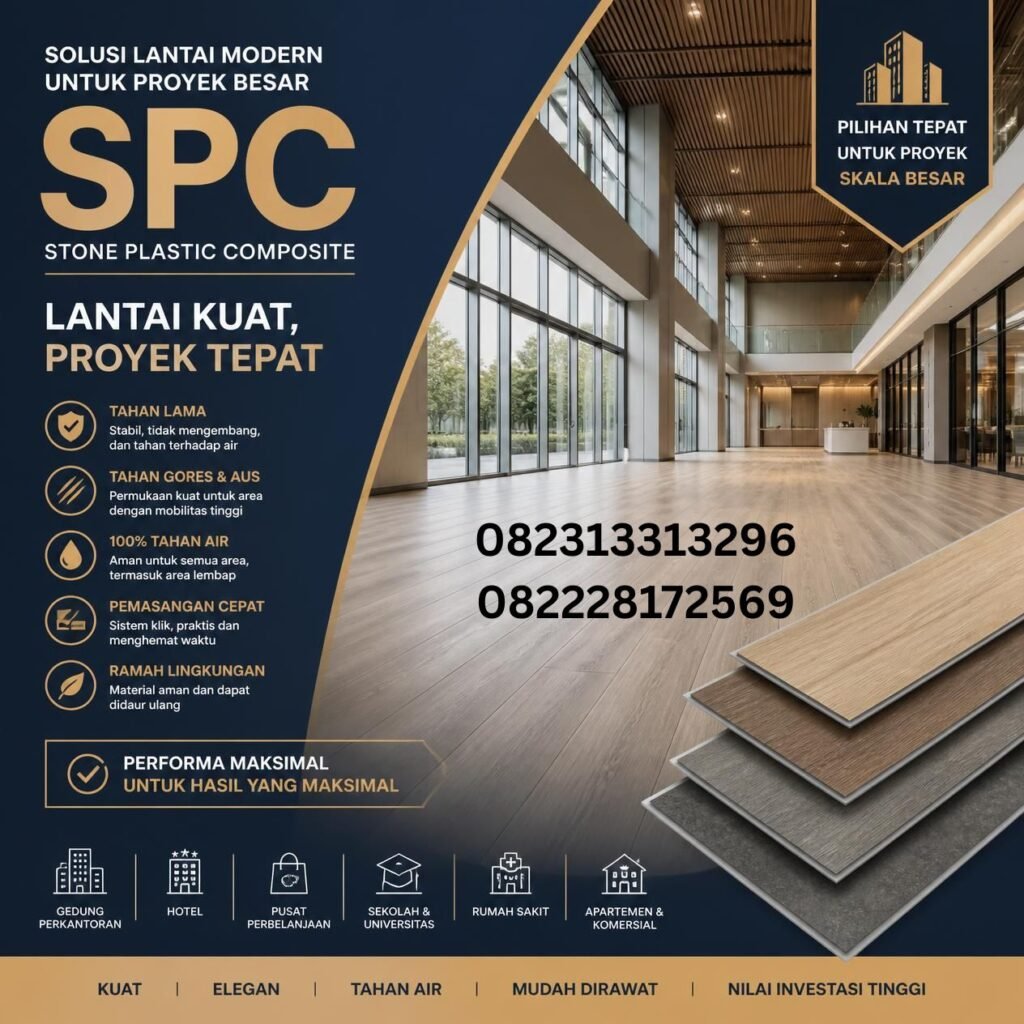 Promo lantai SPC untuk proyek besar terbaik