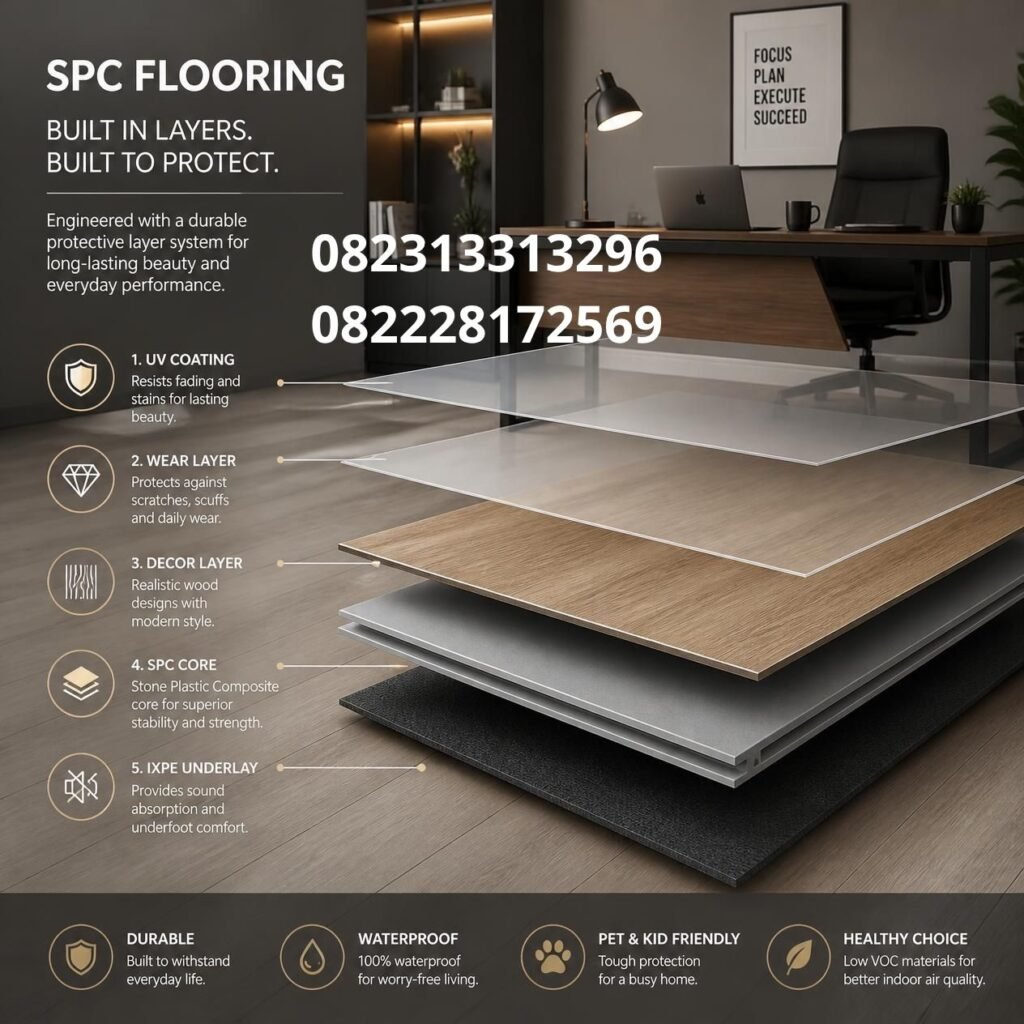 Protective Layer Lantai SPC Indonesia