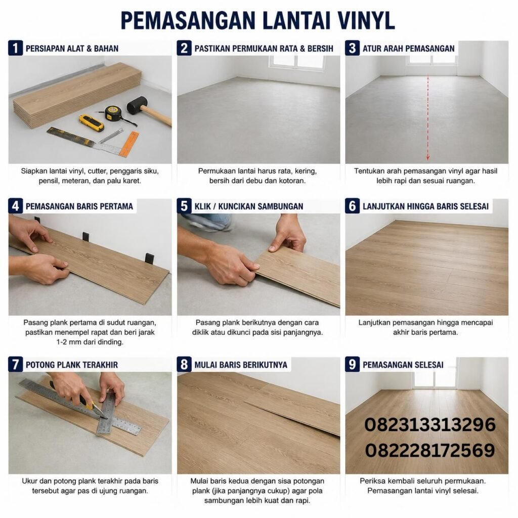 Tukang Pasang Lantai Vinyl