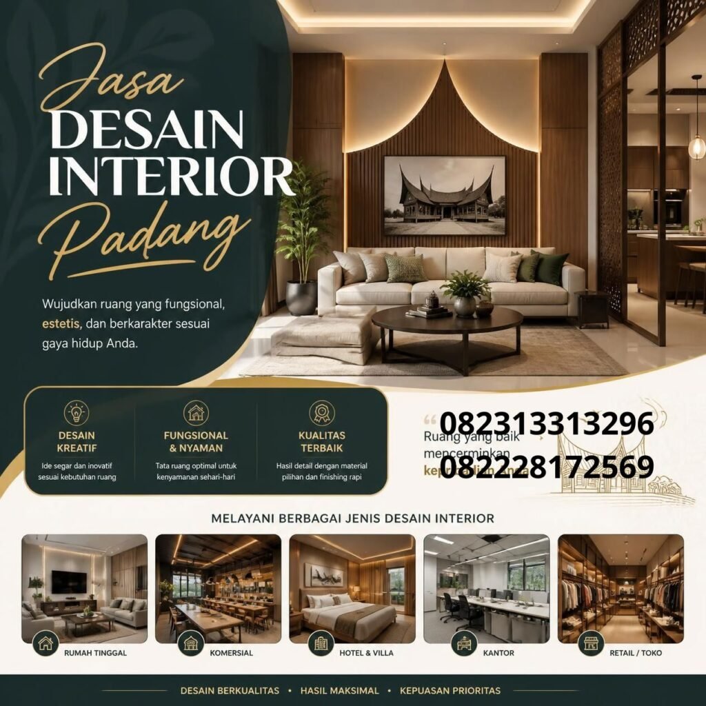 Desain Interior Rumah Padang
