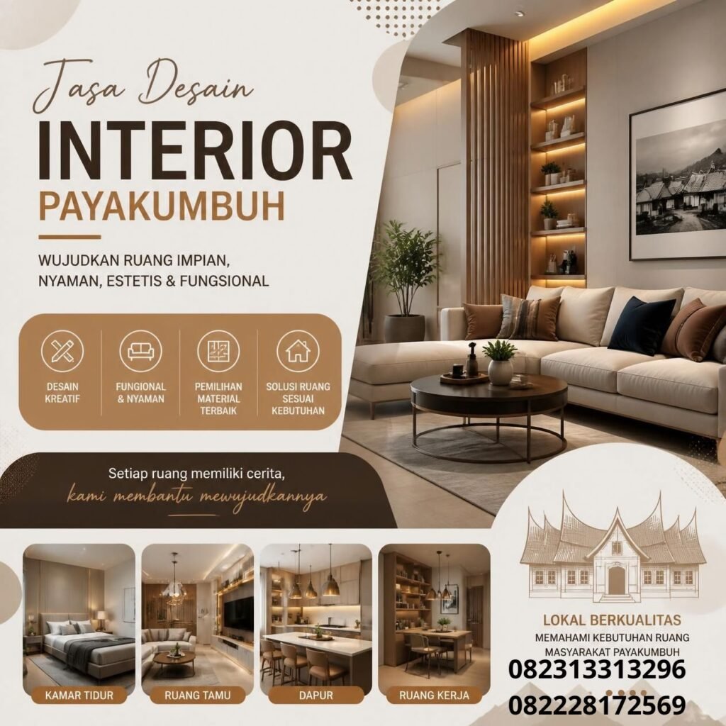 Desain interior Payakumbuh