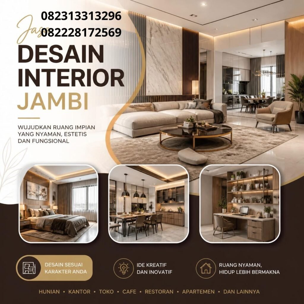 Desain interior rumah Jambi