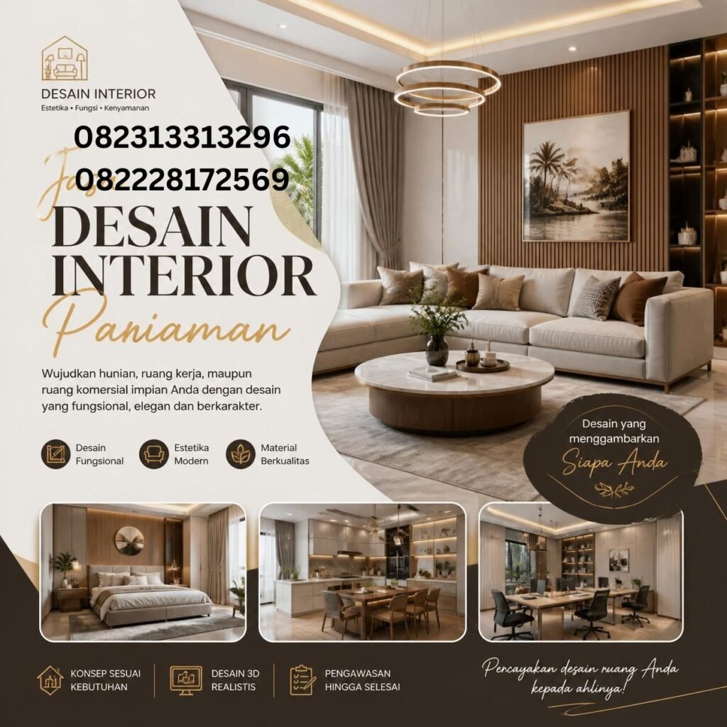 Desain interior rumah Pariaman
