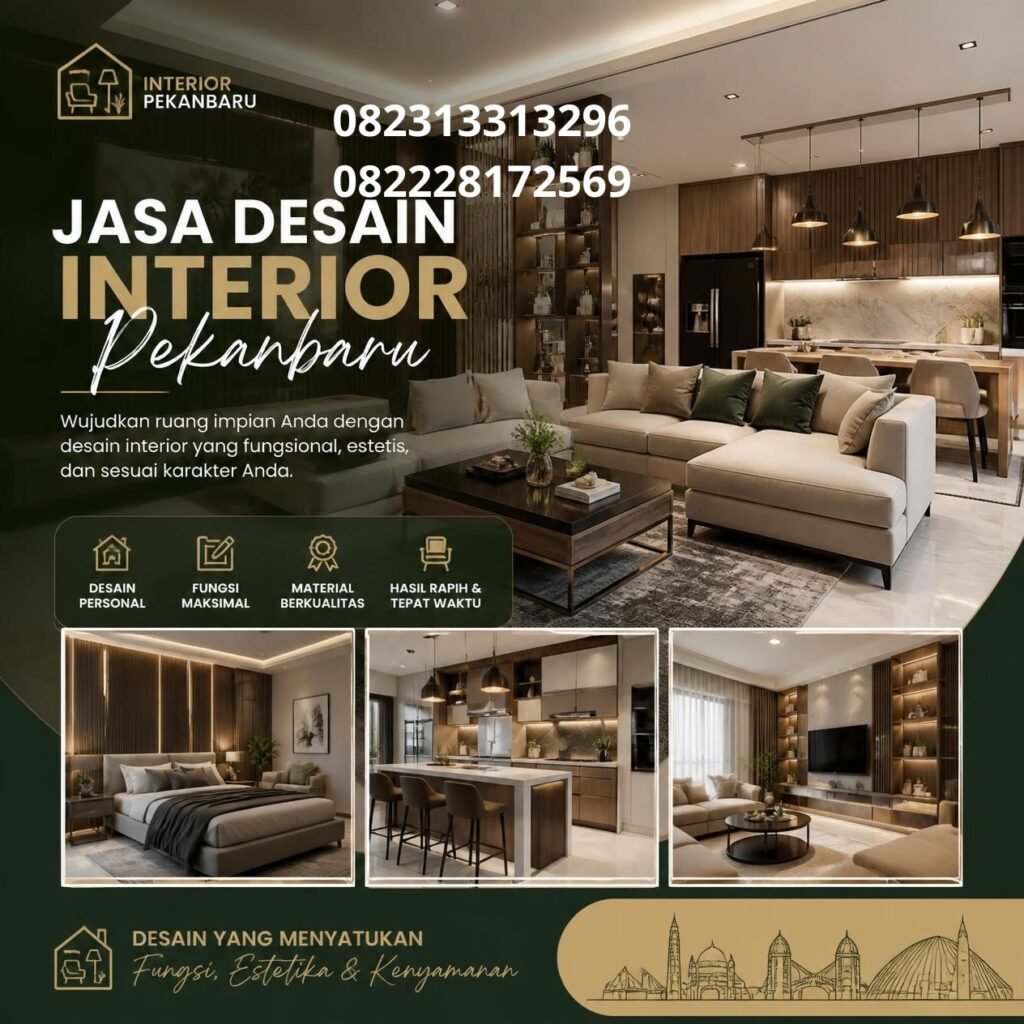 Desain interior rumah Pekanbaru