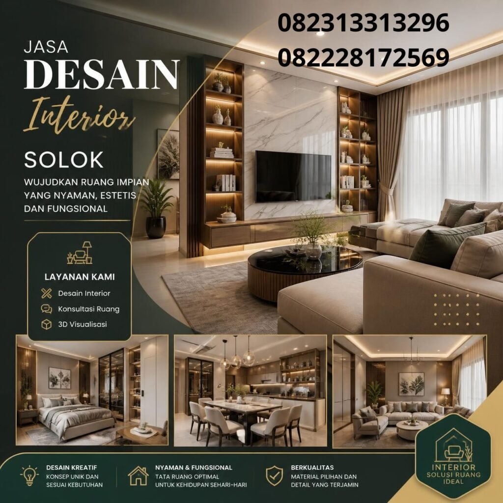 Interior rumah minimalis Solok