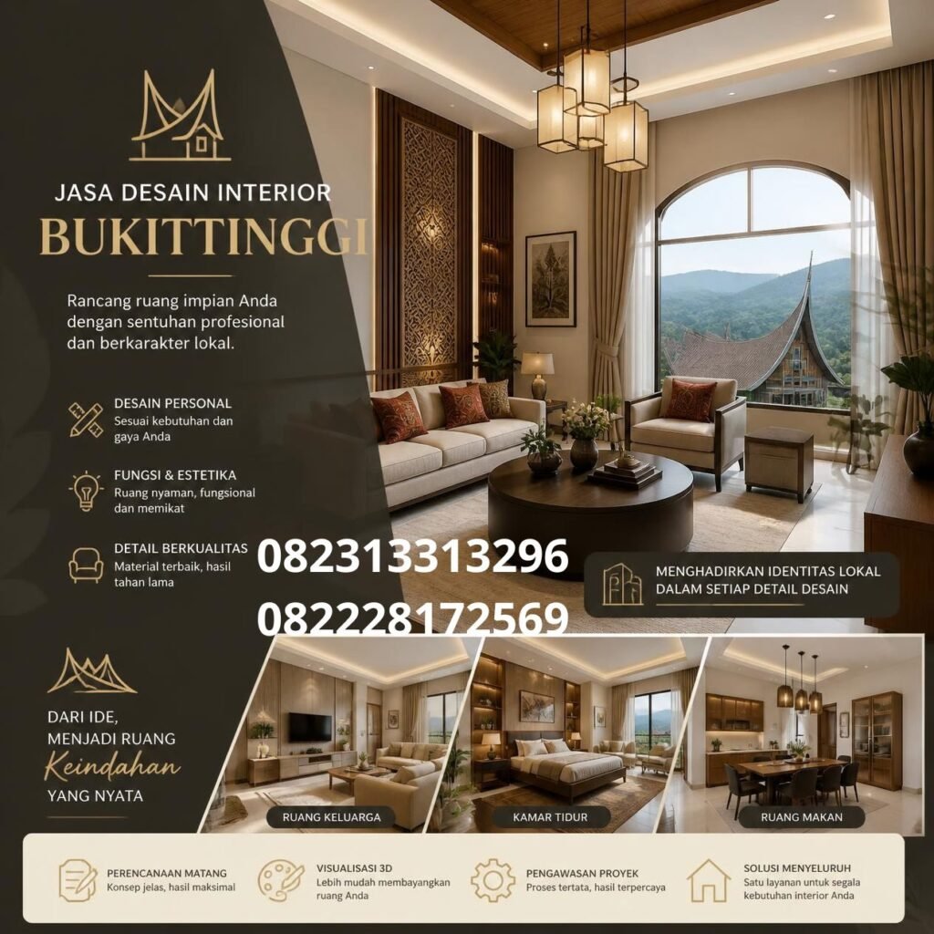 Jasa Interior Bukittinggi