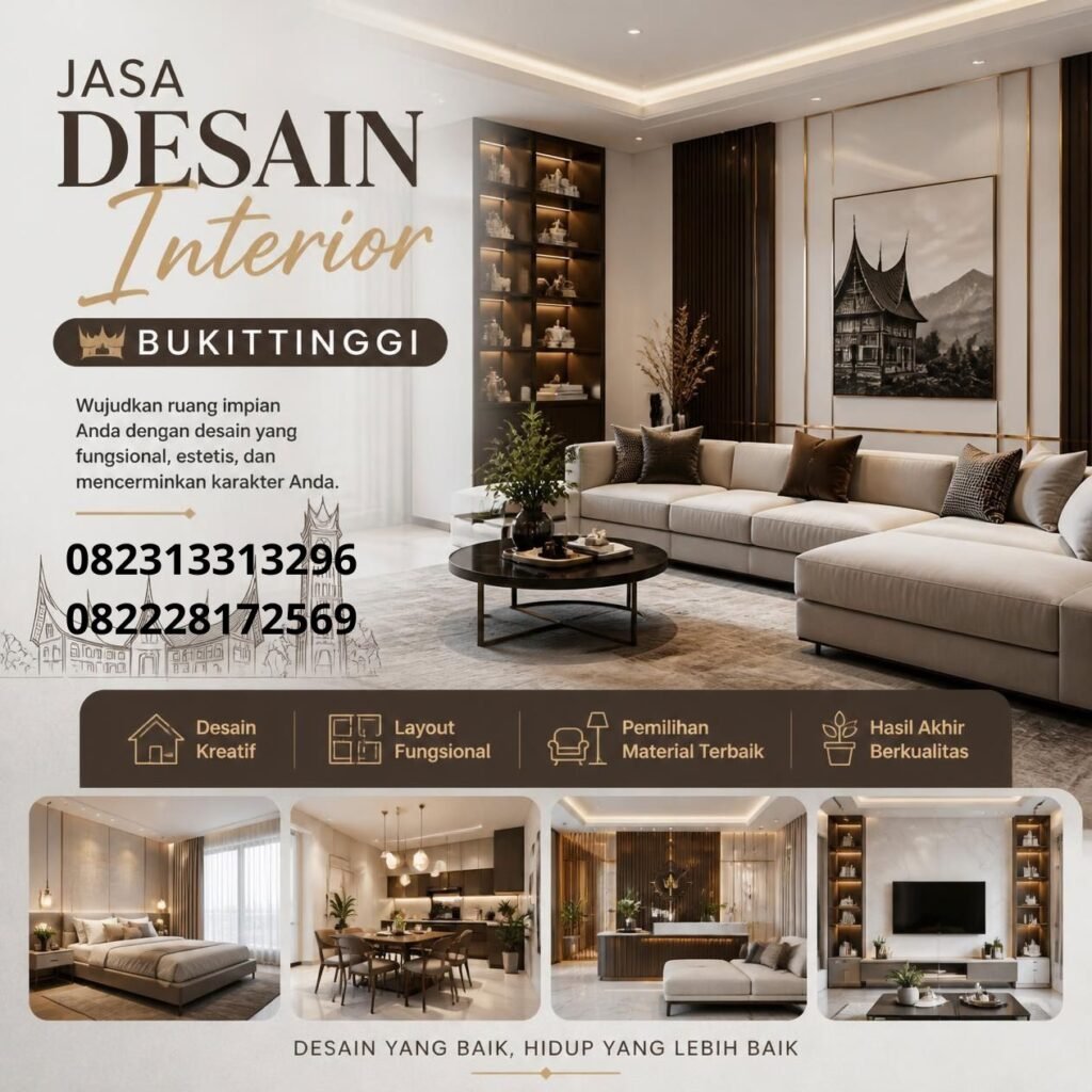 Jasa Interior Custom Bukittinggi
