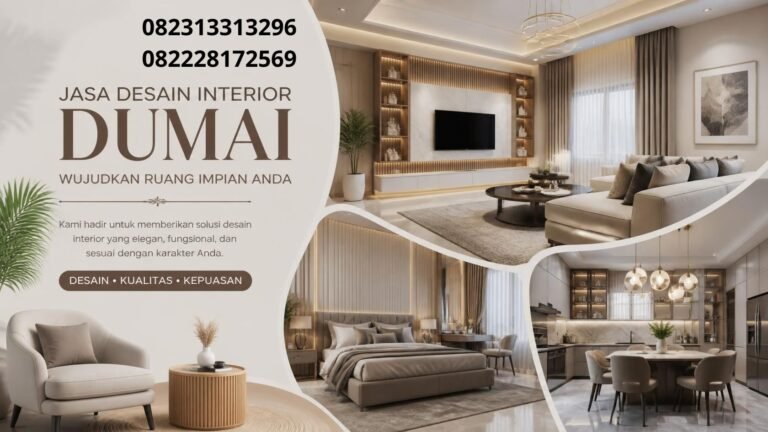 Jasa desain interior Dumai