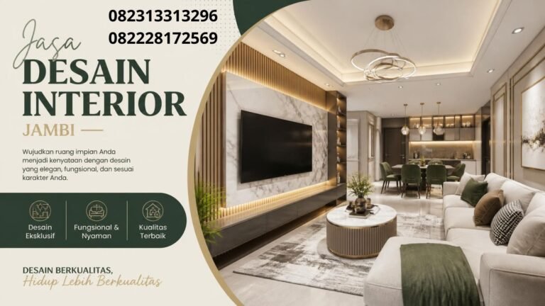 Jasa desain interior Jambi