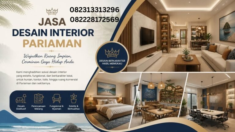 Jasa desain interior Pariaman
