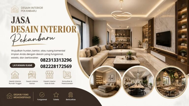 Jasa desain interior Pekanbaru