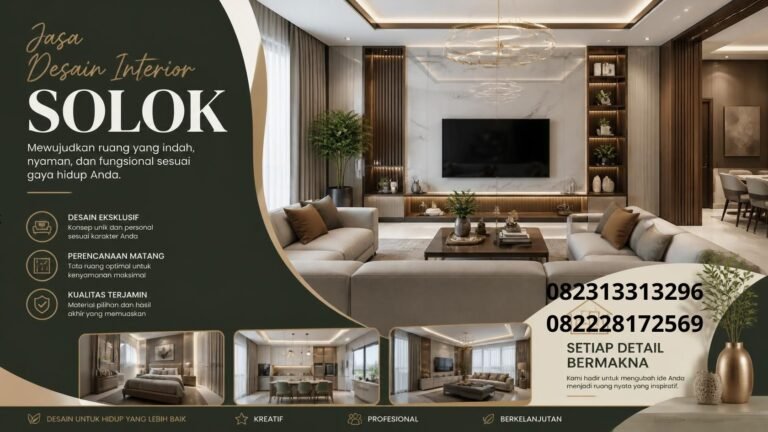 Jasa desain interior Solok