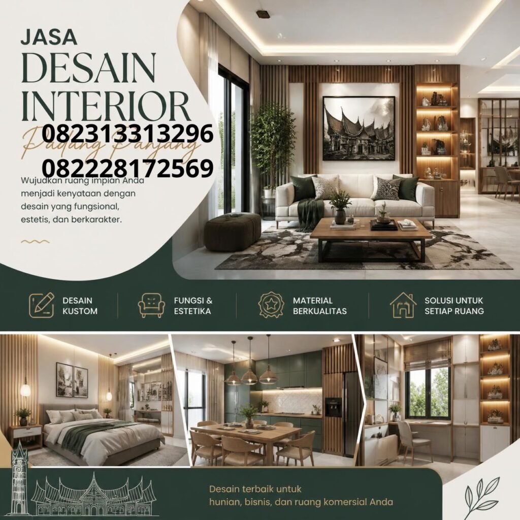 Jasa desain interior modern Padang Panjang