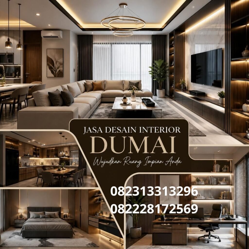 Jasa desain interior rumah Dumai