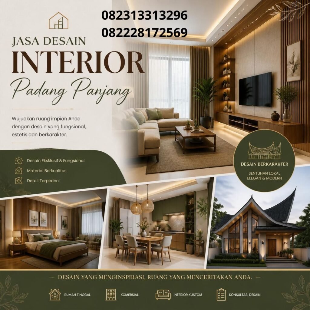 Jasa desain rumah Padang Panjang