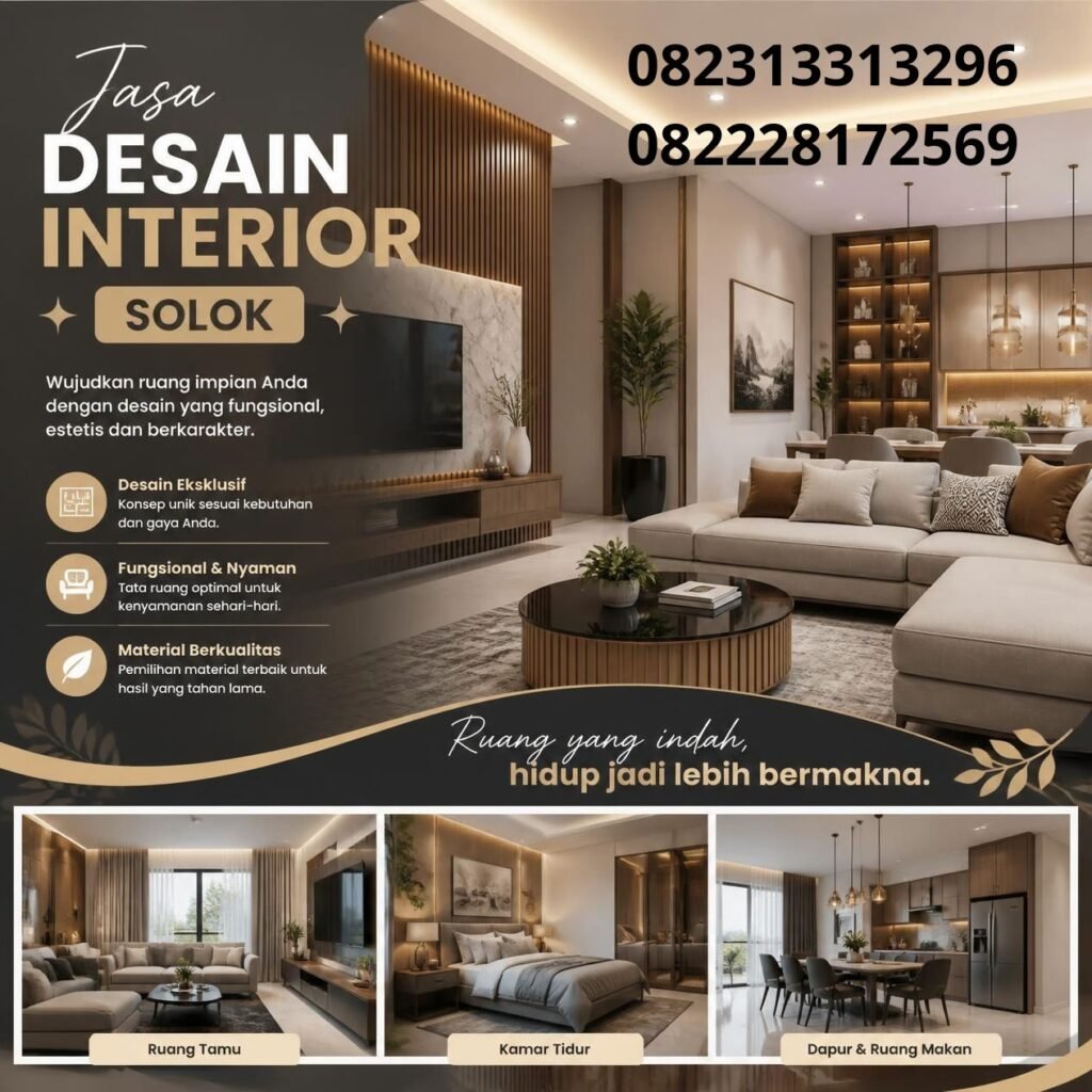 Jasa desain rumah Solok