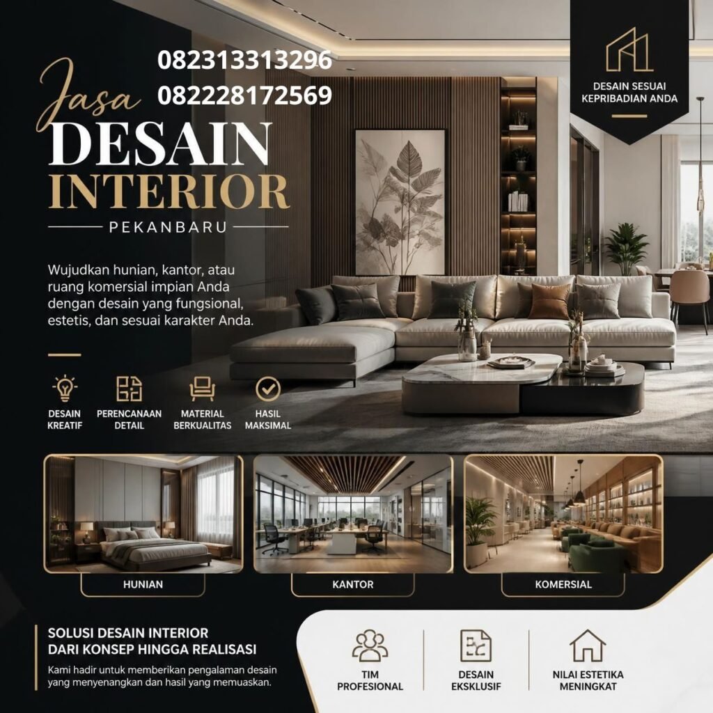 Jasa interior custom Pekanbaru