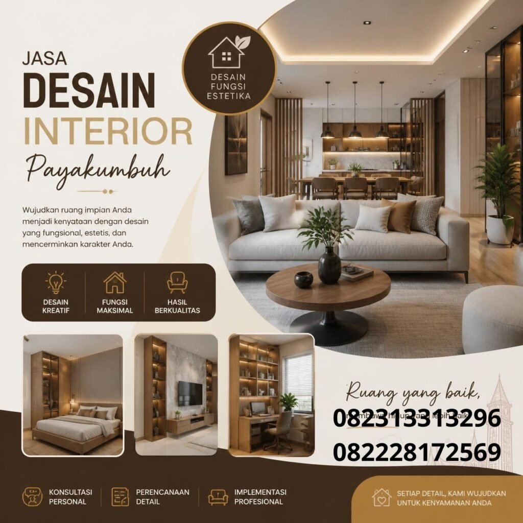 Jasa interior rumah Payakumbuh