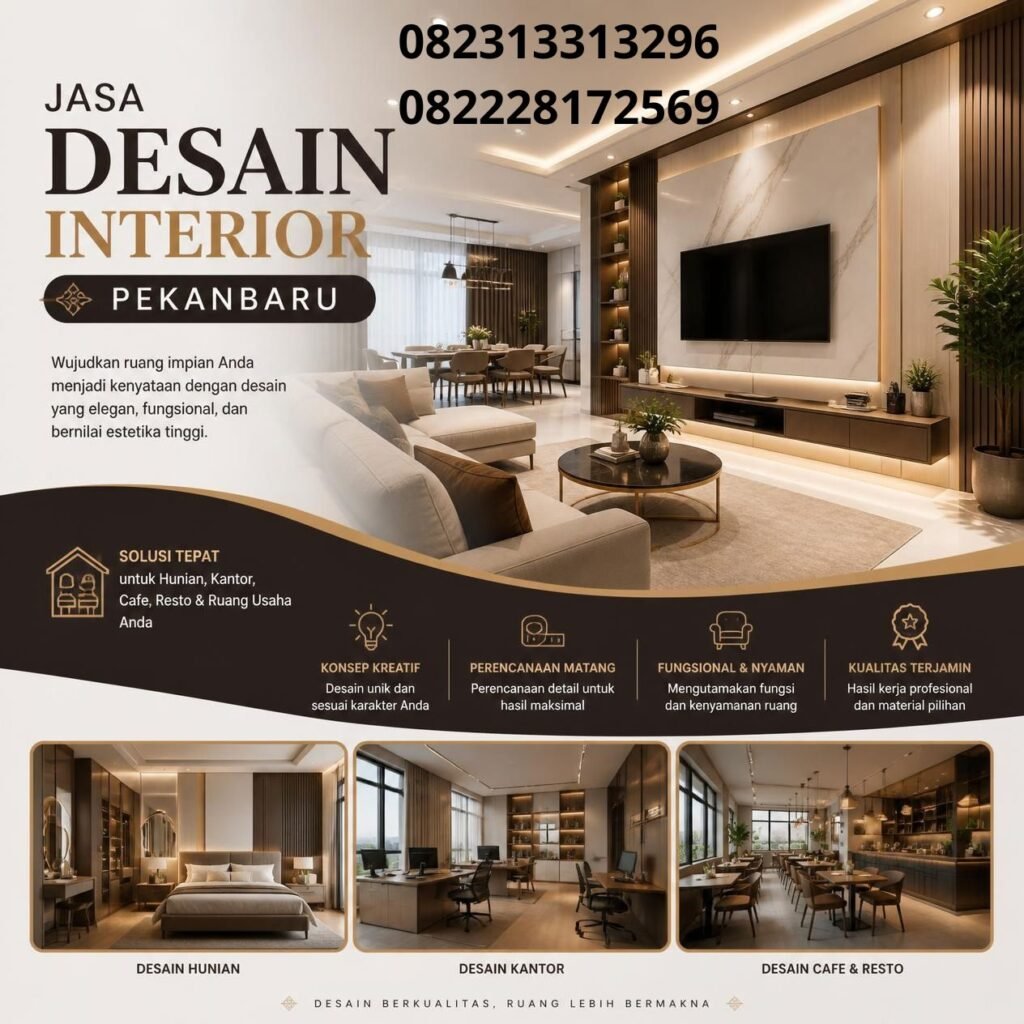 Jasa interior rumah Pekanbaru