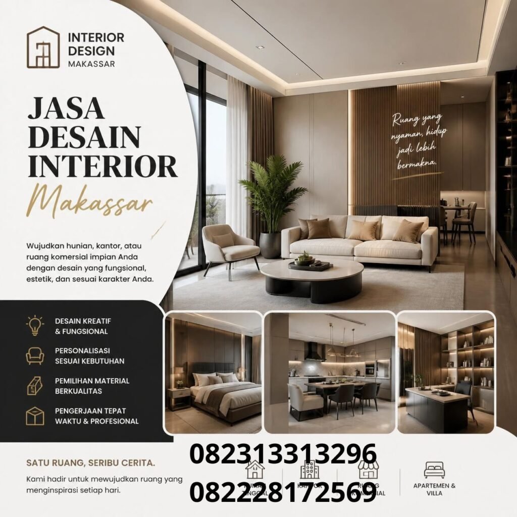 Konsultan desain interior Makassar
